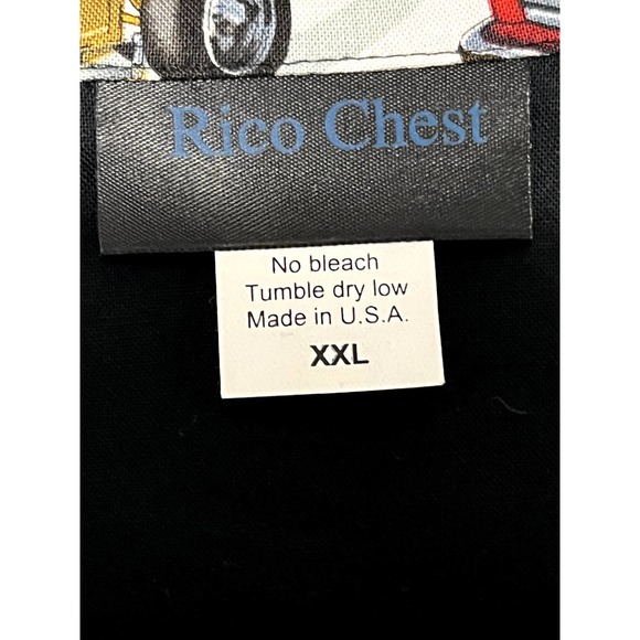 Rico Chest Vintage Car Show Shirt Size XXL - Picture 4 of 5